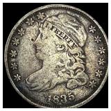 1835 Capped Bust Dime LIGHTLY CIRCULATED