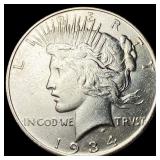 1934-D Silver Peace Dollar CLOSELY UNCIRCULATED