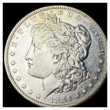 1884-S Silver Morgan Dollar CLOSELY UNCIRCULATED