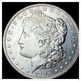 1896-O Silver Morgan Dollar CHOICE AU