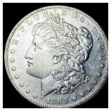 1884-S Silver Morgan Dollar NEARLY UNCIRCULATED