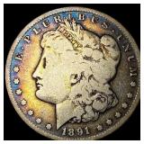 1891-CC Silver Morgan Dollar NICELY CIRCULATED