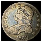 1833 Capped Bust Half Dollar LIGHTLY CIRCULATED
