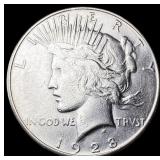1928-S Silver Peace Dollar CLOSELY  UNCIRCULATED