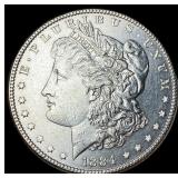1884 Silver Morgan Dollar CLOSELY UNCIRCULATED