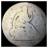1847 Seated Liberty Half Dollar NICELY CIRCULATED