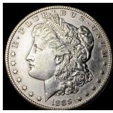 1889-S Silver Morgan Dollar CLOSELY UNCIRCULATED