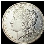 1884-S Silver Morgan Dollar CLOSELY UNCIRCULATED