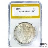 1896 Morgan Silver Dollar PGA Brilliant UNC