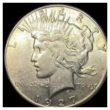 1927-S Silver Peace Dollar CLOSELY UNCIRCULATED