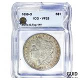 1899-O Morgan Silver Dollar ICG VF25