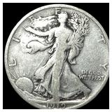 1919-S Silver Walking Liberty Half Dollar LIGHTLY
