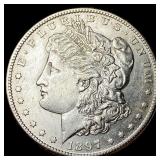 1897-S Silver Morgan Dollar CLOSELY UNCIRCULATED