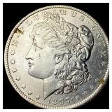 1897-O Silver Morgan Dollar CLOSELY UNCIRCULATED