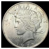 1922 Silver Peace Dollar UNCIRCULATED