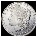 1885-S Silver Morgan Dollar CLOSELY UNCIRCULATED
