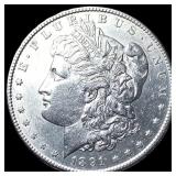 1891-S Silver Morgan Dollar CLOSELY UNCIRCULATED
