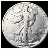 1928-S Silver Walking Liberty Half Dollar  NEARLY
