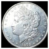 1878 Silver Morgan Dollar CLOSELY UNCIRCULATED