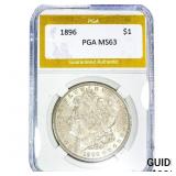 1896 Morgan Silver Dollar PGA MS63