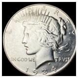 1934 Peace Silver Dollar UNCIRCULATED