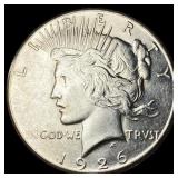 1926-S Silver Peace Dollar CHOICE AU