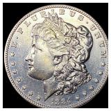1884-S Silver Morgan Dollar CLOSELY UNCIRCULATED