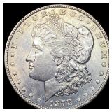 1878 Silver Morgan Dollar CLOSELY UNCIRCULATED