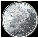 1887 Morgan Silver Dollar UNCIRCULATED