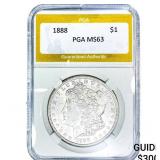 1888 Morgan Silver Dollar PGA MS63