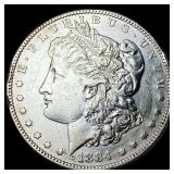 1884-S Silver Morgan Dollar CLOSELY UNCIRCULATED