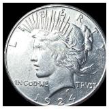 1924-S Silver Peace Dollar UNCIRCULATED