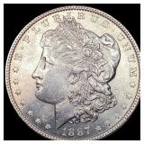 1887 Morgan Silver Dollar UNCIRCULATED