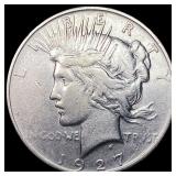 1927 Silver Peace Dollar LIGHTLY CIRCULATED