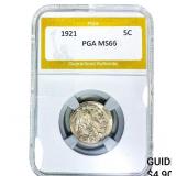 1921 Buffalo Nickel PGA MS66