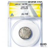 1883 Liberty Victory Nickel ANACS AU58 NO CENTS