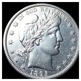 1895-O Silver Half Dollar CLOSELY UNCIRCULATED