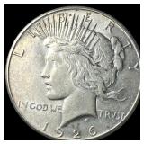 1926 Peace Silver Dollar CHOICE AU