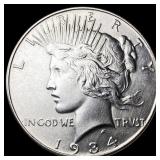 1934 Silver Peace Dollar UNCIRCULATED
