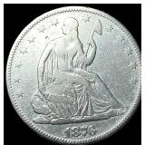 1876 Seated Liberty Half Dollar  LIGHTLY CIRCULAT