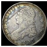 1824 Capped Bust Half Dollar ABOUT UNCIRCULATED