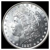 1887 Morgan Silver Dollar UNCIRCULATED