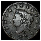 1829 Coronet Head Large Cent LIGHTLY  CIRCULATED