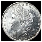 1884 Morgan Silver Dollar UNCIRCULATED