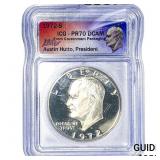 1972-S Eisenhower Dollar ICG PR70 DCAM