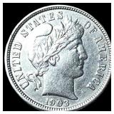 1903-O Silver Barber Dime  CLOSELY UNCIRCULATED