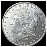 1887 Morgan Silver Dollar UNCIRCULATED
