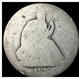 1876 Seated Liberty Half Dollar NICELY CIRCULATED