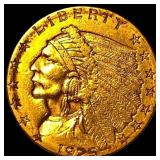 1925 Indian Head Gold $2.50 Quarter Eagle HIGH GRA