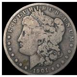 1901-S Silver Morgan Dollar NICELY CIRCULATED